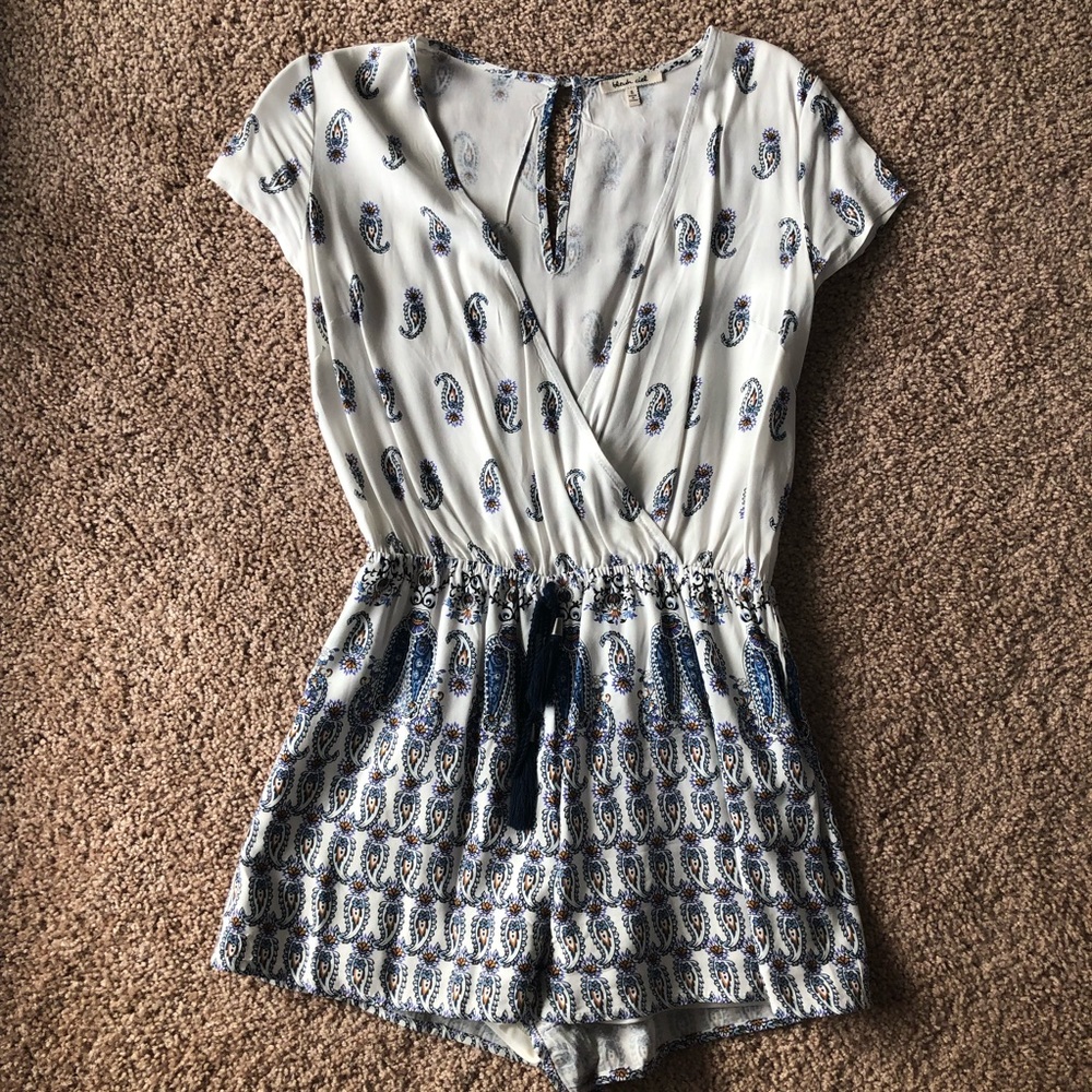 Pattern Short Romper